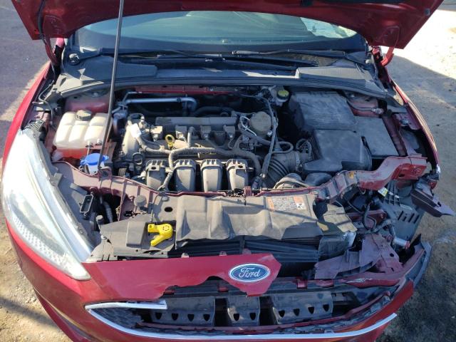 1FADP3F21FL314146 - 2015 FORD FOCUS SE RED photo 11