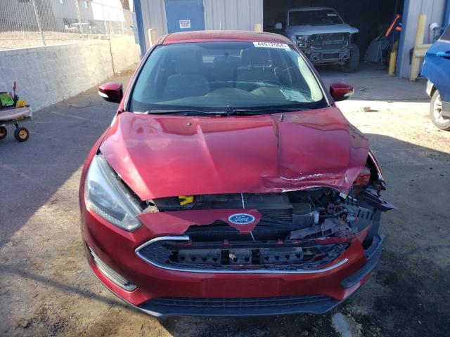 1FADP3F21FL314146 - 2015 FORD FOCUS SE RED photo 5