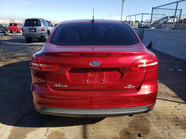 1FADP3F21FL314146 - 2015 FORD FOCUS SE RED photo 6