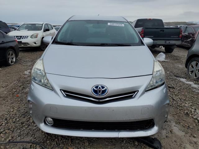 JTDZN3EU1D3231483 - 2013 TOYOTA PRIUS V SILVER photo 5