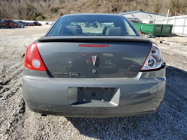 1G2ZG57B184154135 - 2008 PONTIAC G6 BASE GRAY photo 6