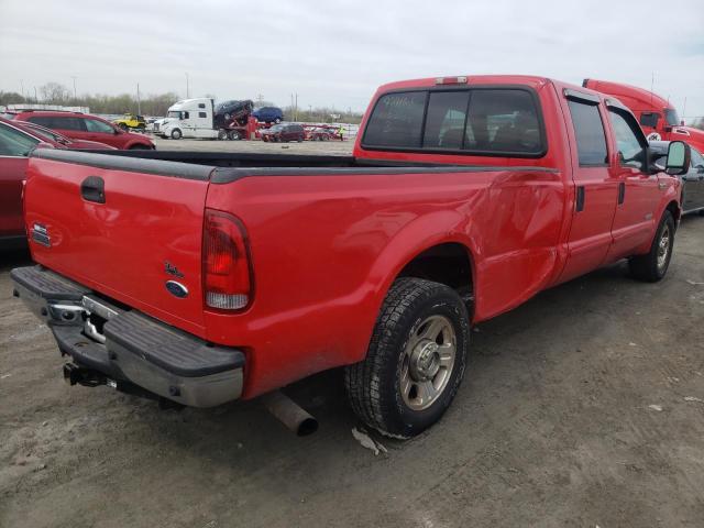 1FTWW30P45ED34873 - 2005 FORD F350 SRW SUPER DUTY RED photo 3