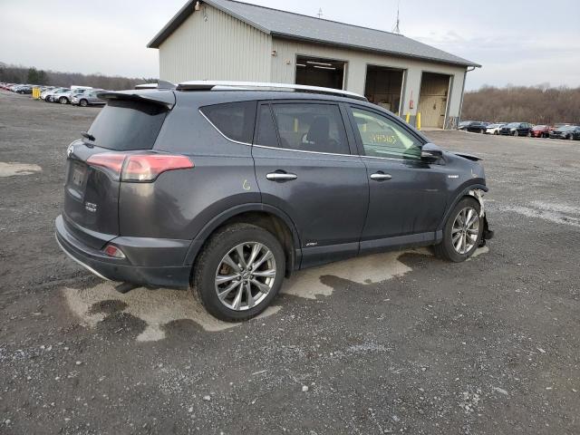 JTMDJREV1GD015987 - 2016 TOYOTA RAV4 HV LIMITED GRAY photo 3