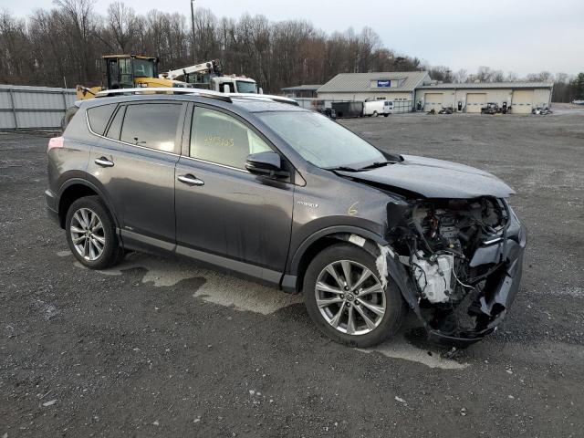 JTMDJREV1GD015987 - 2016 TOYOTA RAV4 HV LIMITED GRAY photo 4