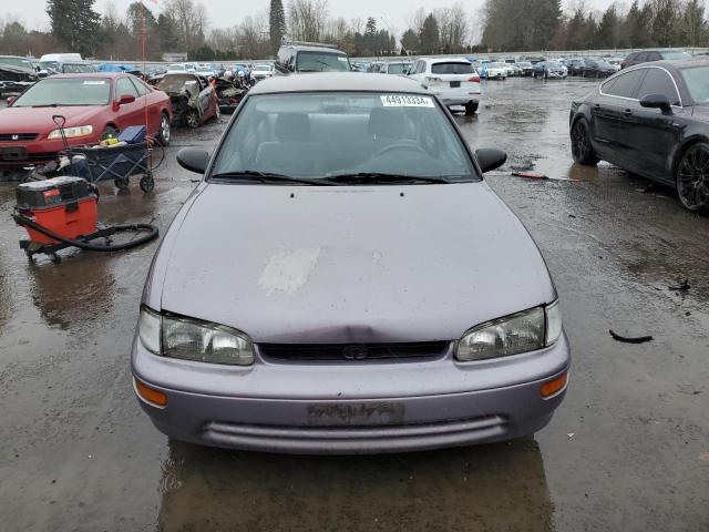 1Y1SK5266VZ411323 - 1997 GEO PRIZM BASE SILVER photo 5