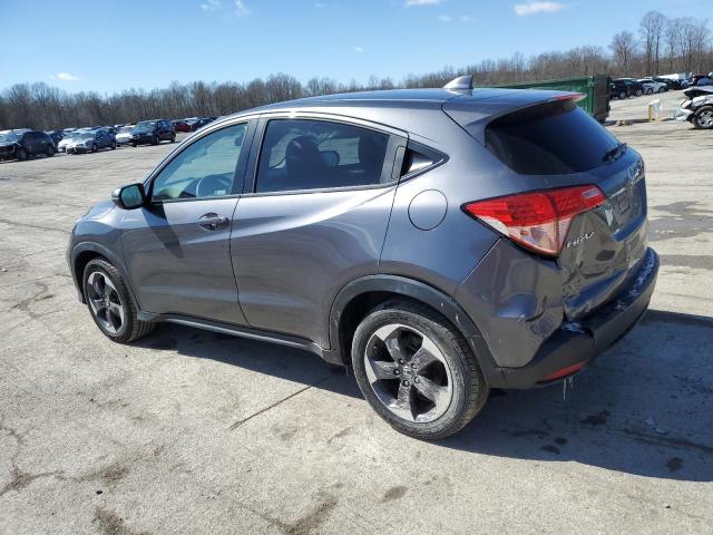 3CZRU6H58JM711825 - 2018 HONDA HR-V EX GRAY photo 2