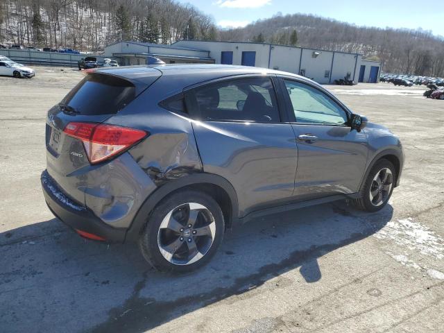 3CZRU6H58JM711825 - 2018 HONDA HR-V EX GRAY photo 3