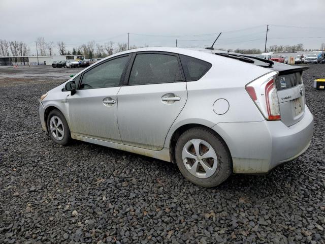 JTDKN3DU3C5398479 - 2012 TOYOTA PRIUS SILVER photo 2