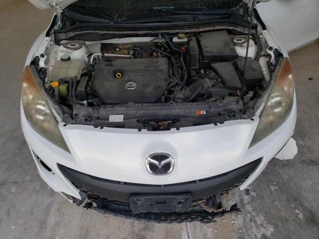 JM1BL1UG6C1518271 - 2012 MAZDA 3 I WHITE photo 11