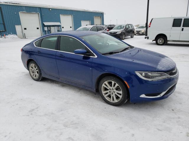 1C3CCCAB4FN593500 - 2015 CHRYSLER 200 LIMITED BLUE photo 4