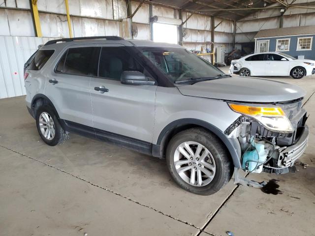 1FM5K7B88FGB75636 - 2015 FORD EXPLORER SILVER photo 4