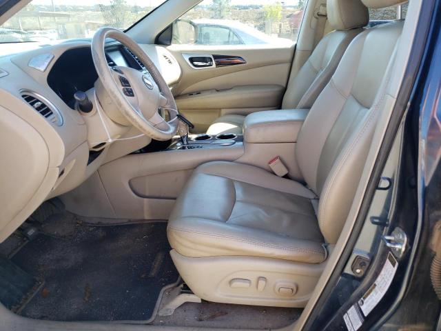 5N1AR2MN0FC619194 - 2015 NISSAN PATHFINDER S PURPLE photo 7