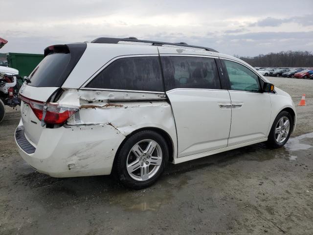 5FNRL5H99CB145445 - 2012 HONDA ODYSSEY TOURING WHITE photo 3