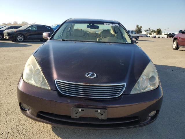 JTHBA30G655129597 - 2005 LEXUS ES 330 BURGUNDY photo 5