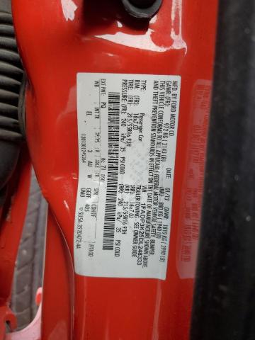 1FADP3K25DL248333 - 2013 FORD FOCUS SE RED photo 12