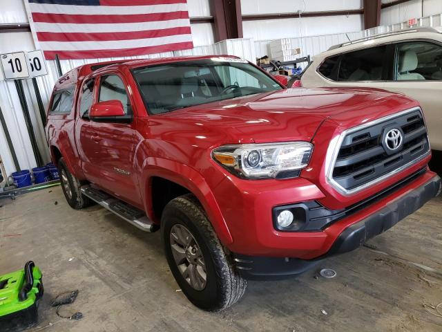 5TFSZ5AN8HX055059 - 2017 TOYOTA TACOMA ACCESS CAB ბურგუნდია ფოტო 4