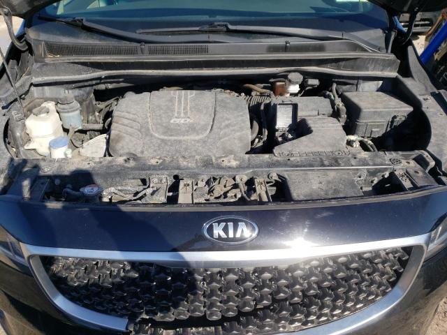 KNDMA5C11H6291732 - 2017 KIA SEDONA L BLACK photo 12