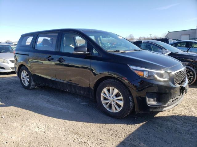 KNDMA5C11H6291732 - 2017 KIA SEDONA L BLACK photo 4