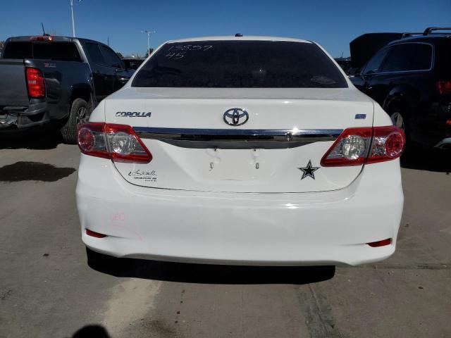 JTDBU4EEXB9156571 - 2011 TOYOTA COROLLA BASE WHITE photo 6