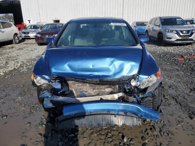 2HGFA16819H529350 - 2009 HONDA CIVIC EX BLUE photo 5