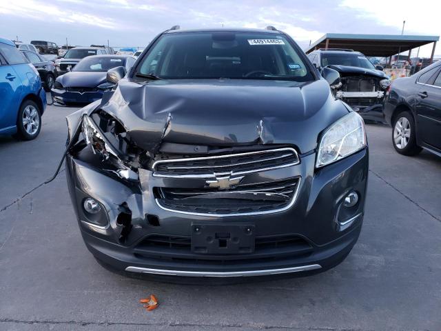 3GNCJMSB5GL167586 - 2016 CHEVROLET TRAX LTZ CHARCOAL photo 5