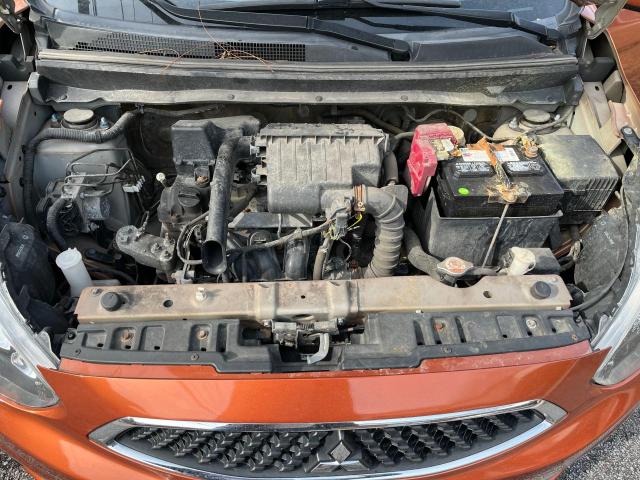 ML32A4HJ6JH000360 - 2018 MITSUBISHI MIRAGE SE ORANGE photo 7