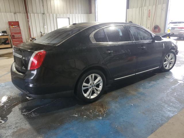 1LNHL9DR0AG609228 - 2010 LINCOLN MKS BLACK photo 3