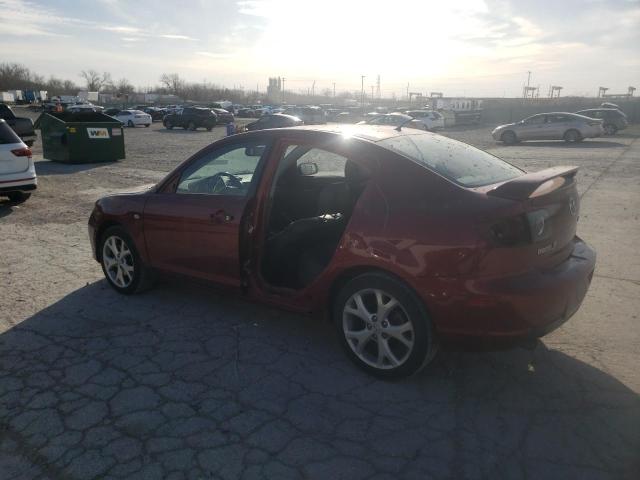 JM1BK323181115160 - 2008 MAZDA 3 S RED photo 2