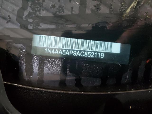 1N4AA5AP9AC852119 - 2010 NISSAN MAXIMA S GRAY photo 13