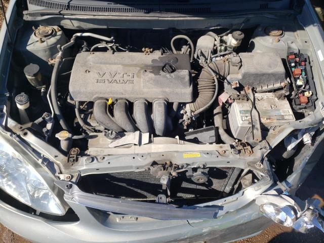 1NXBR32E33Z145809 - 2003 TOYOTA COROLLA CE GRAY photo 11