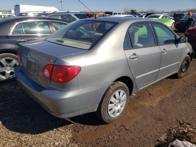 1NXBR32E33Z145809 - 2003 TOYOTA COROLLA CE GRAY photo 3