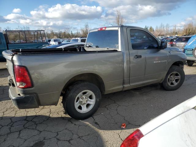 3C6JD7AT1CG226985 - 2012 DODGE RAM 1500 ST GRAY photo 3