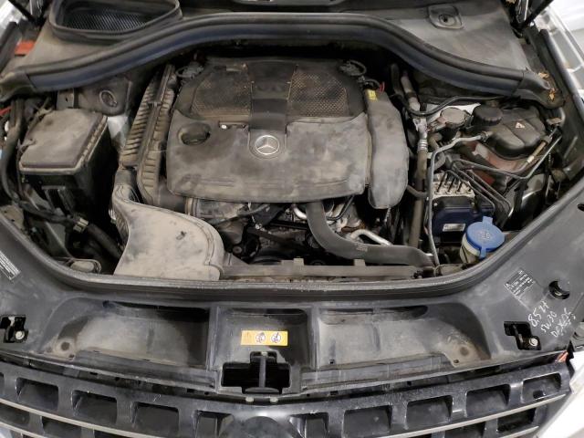 4JGDA5HB8FA491448 - 2015 MERCEDES-BENZ ML 350 4MATIC SILVER photo 12