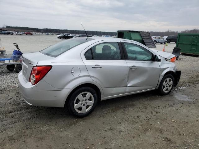 1G1JA5SH6D4112052 - 2013 CHEVROLET SONIC LS SILVER photo 3