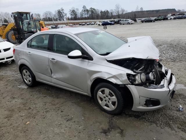 1G1JA5SH6D4112052 - 2013 CHEVROLET SONIC LS 银色 照片 4