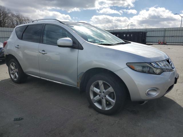 JN8AZ18W29W212289 - 2009 NISSAN MURANO S SILVER photo 4