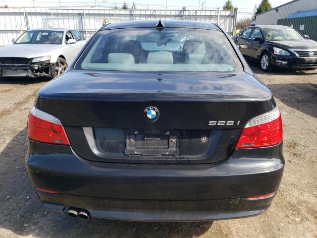 WBANV13549C151887 - 2009 BMW 528 XI BLACK photo 6