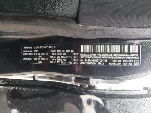 ZASPAKBN9P7D54768 - 2023 ALFA ROMEO STELVIO TI CHARCOAL photo 12