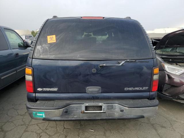 1GNEC13V24J112560 - 2004 CHEVROLET TAHOE C1500 BLUE photo 6