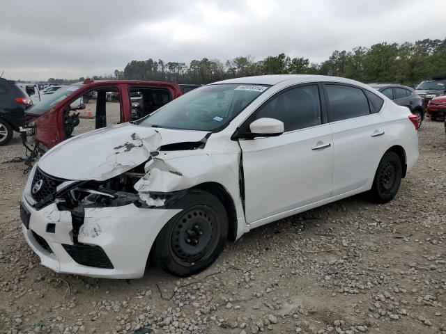 3N1AB7AP7HY268681 - 2017 NISSAN SENTRA S WHITE photo 1