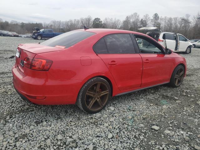 3VW4A7AJ1DM388872 - 2013 VOLKSWAGEN JETTA GLI RED photo 3