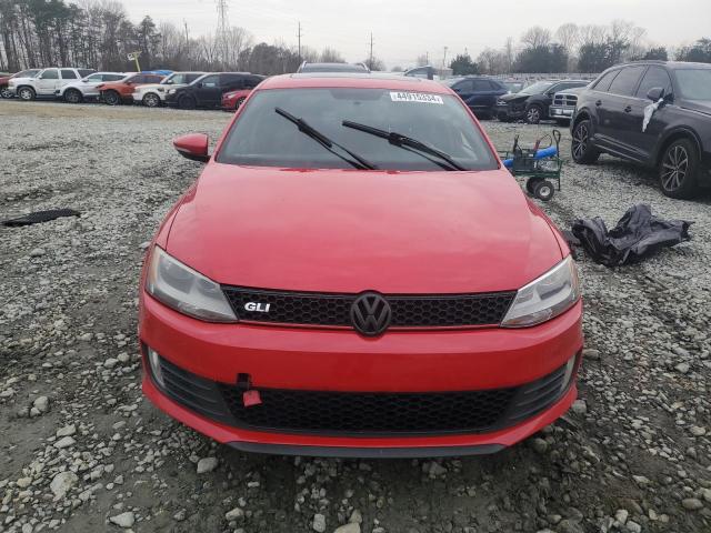 3VW4A7AJ1DM388872 - 2013 VOLKSWAGEN JETTA GLI RED photo 5