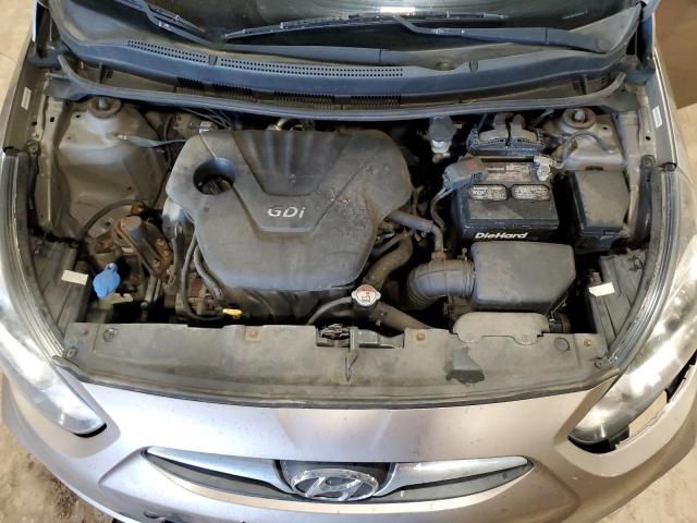 KMHCT4AE4DU281431 - 2013 HYUNDAI ACCENT GLS GRAY photo 11