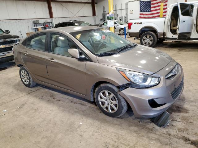 KMHCT4AE4DU281431 - 2013 HYUNDAI ACCENT GLS GRAY photo 4