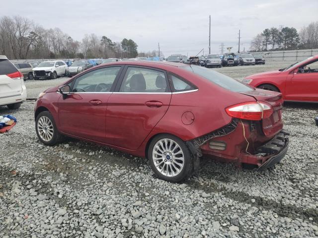 3FADP4CJXEM240711 - 2014 FORD FIESTA TITANIUM RED photo 2