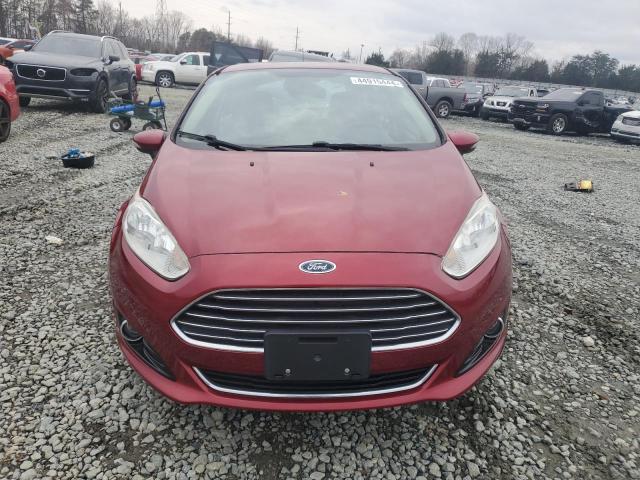 3FADP4CJXEM240711 - 2014 FORD FIESTA TITANIUM RED photo 5