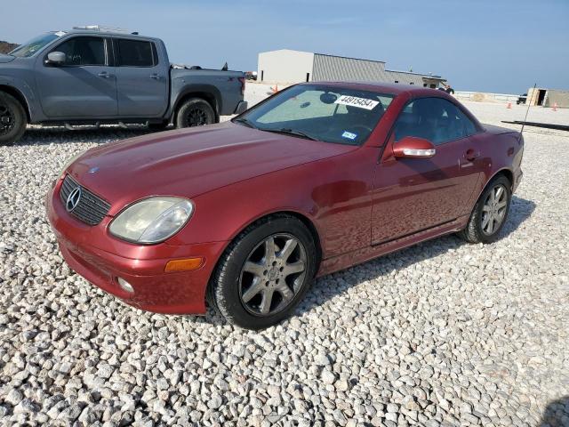 WDBKK49F73F278282 - 2003 MERCEDES-BENZ SLK 230 KOMPRESSOR RED photo 1