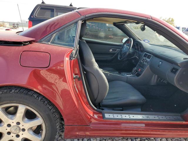 WDBKK49F73F278282 - 2003 MERCEDES-BENZ SLK 230 KOMPRESSOR RED photo 10