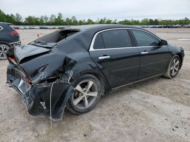 1G1ZC5EU3CF118268 - 2012 CHEVROLET MALIBU 1LT BLACK photo 3