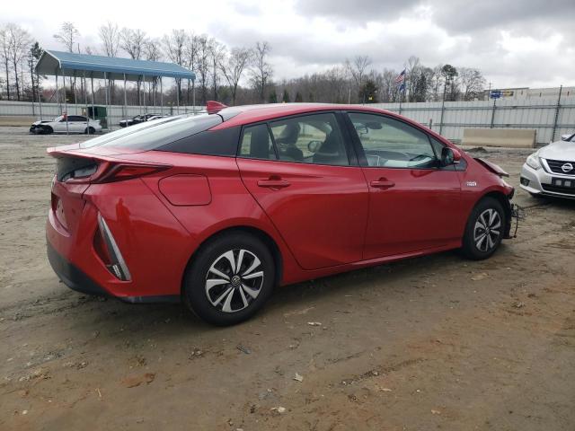 JTDKARFP2H3032814 - 2017 TOYOTA PRIUS PRIM მუქწითელი ფოტო 3